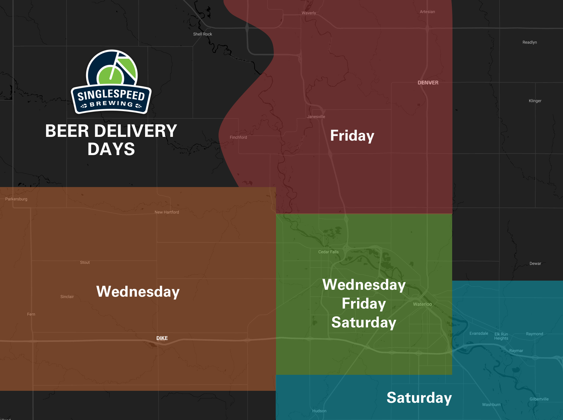 Beer Delivery Area
