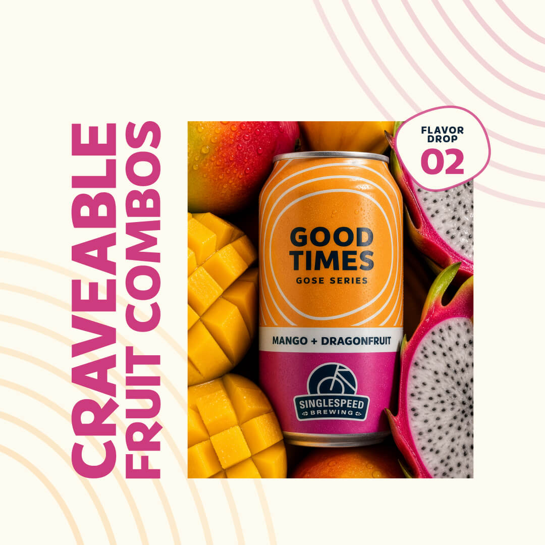 Good Times:  Mango + Dragonfruit