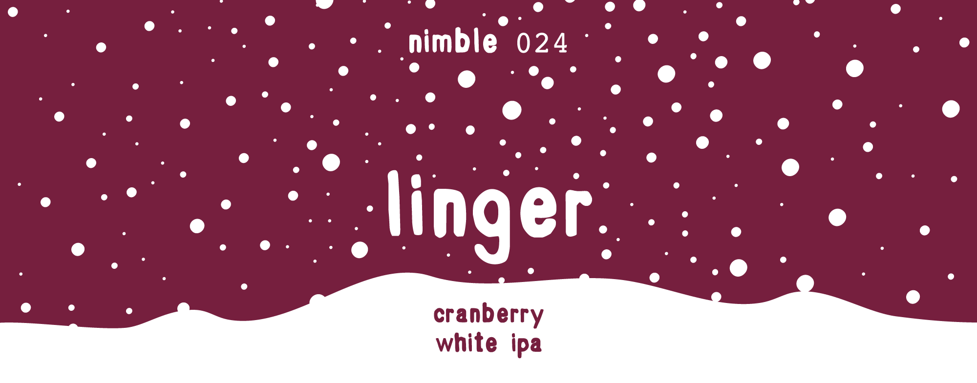 Linger - Cranberry White IPA
